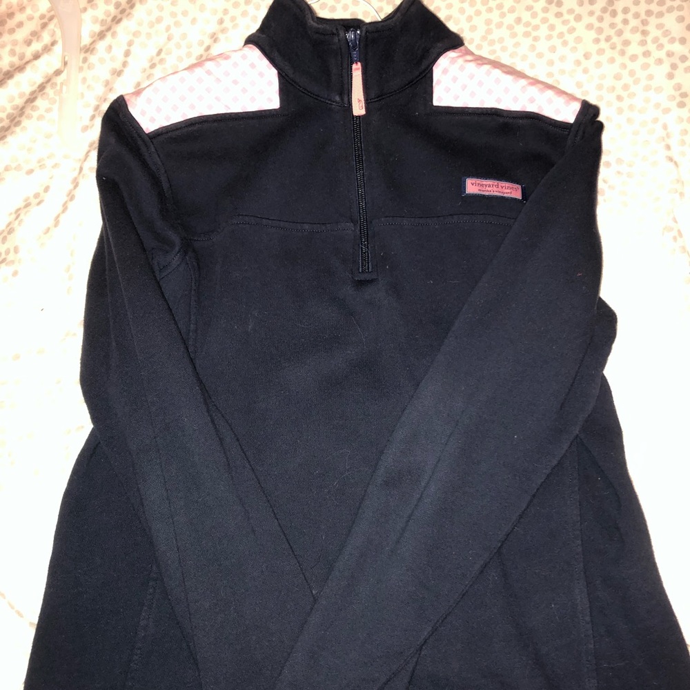 Vineyard Vines quarter zip crew